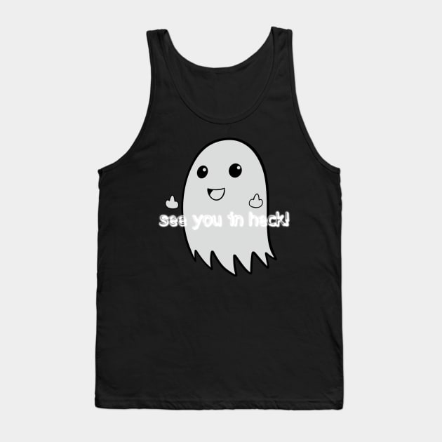 Heckin Boo Tank Top by Meowlentine